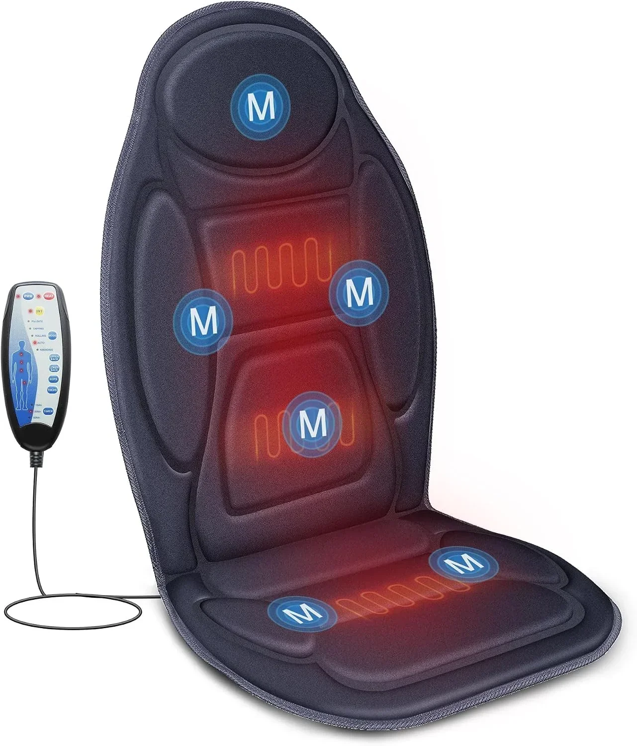 Functional Auto Seat Cushion