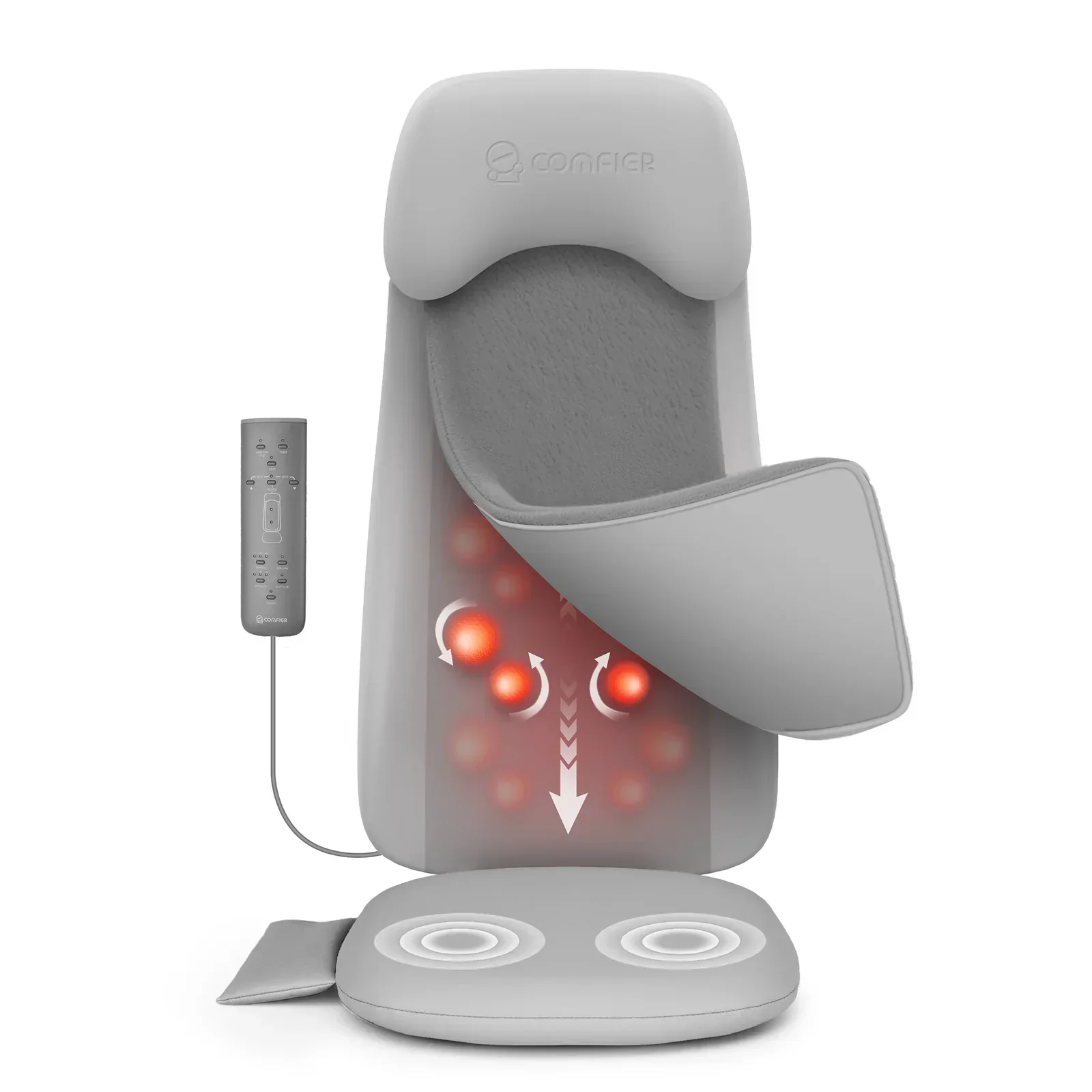 SHIATSU MASSAGE CUSHION WITH HEAT