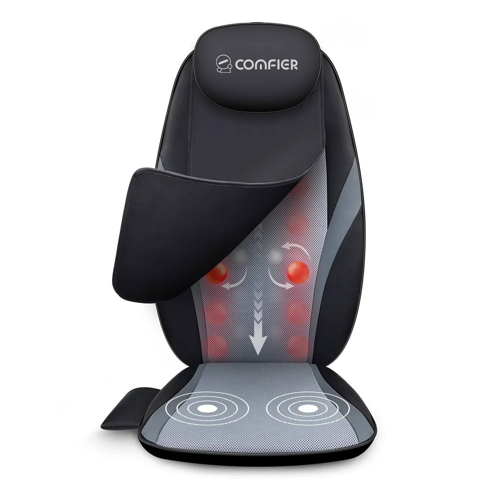 SHIATSU MASSAGE CUSHION WITH HEAT